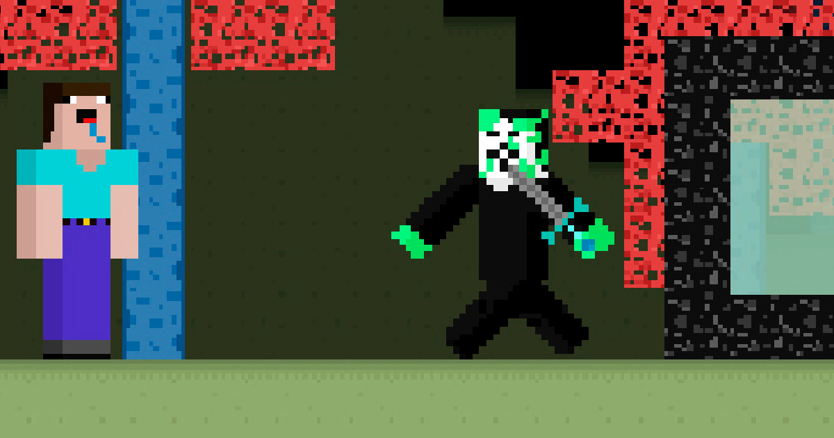 Image Noob vs Hacker Zombie